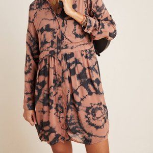 {2} New Anthropologie Cloth & Stone Tara Tie Dye Dress